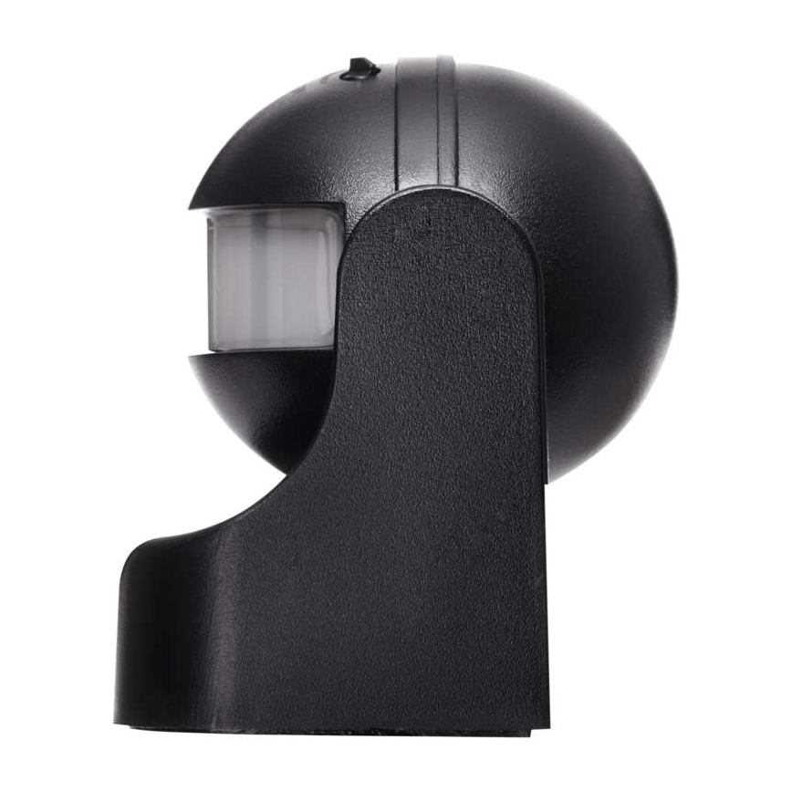 Sensor de movimento de exterior PIR B 180° 1200W/230V IP44 preto