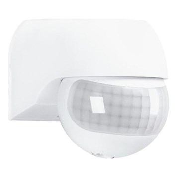 Sensor de movimento de exterior PIR branco IP44