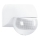 Sensor de movimento de exterior PIR branco IP44