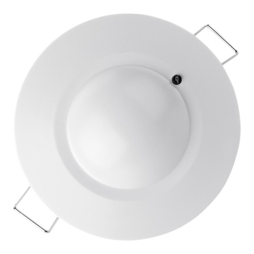 Sensor de movimento de micro-ondas encastrável MW B 360° 1200W/230V branco