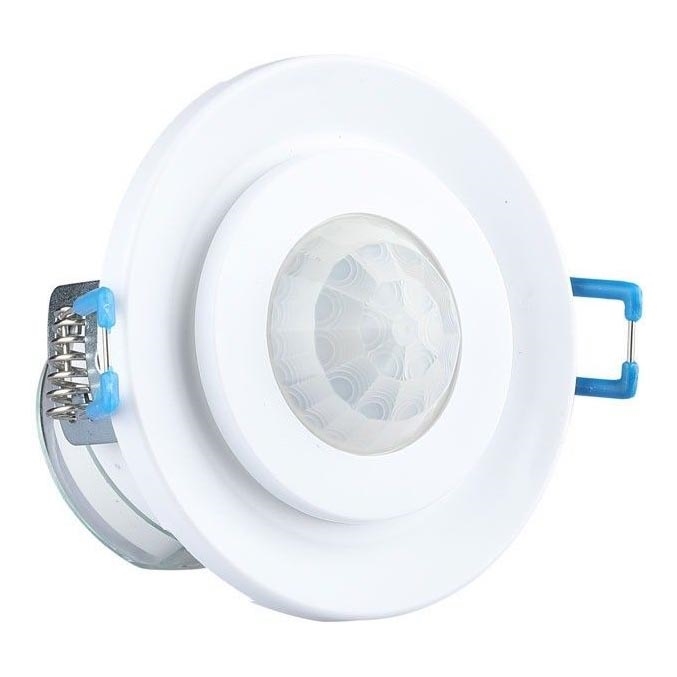 Sensor de movimento embutido PIR 360° 400W/230V branco