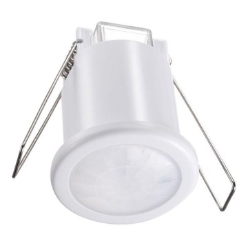 Sensor de movimento embutido PIR 360° 400W/230V branco