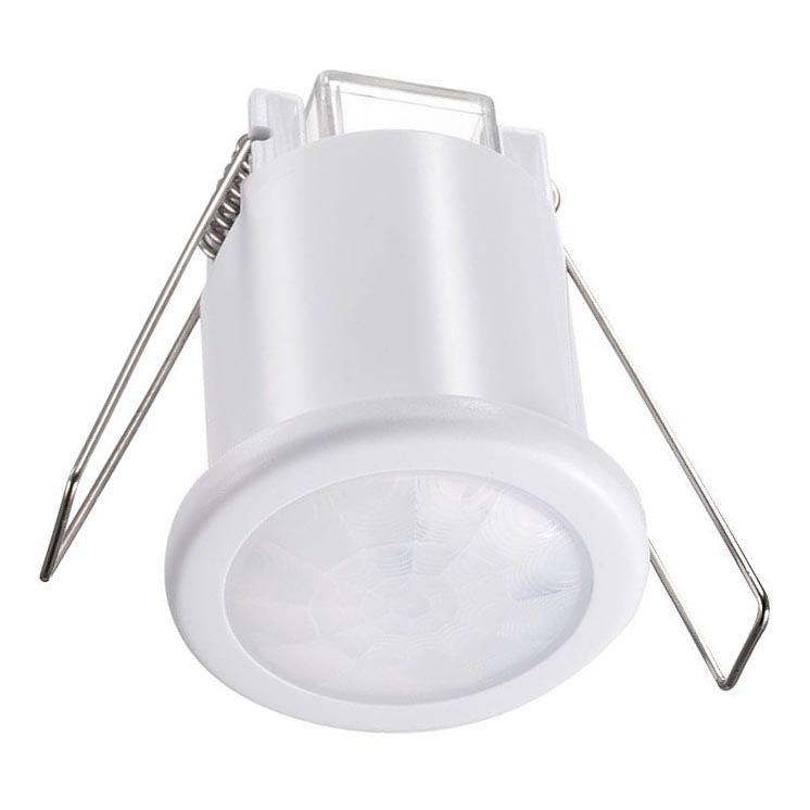 Sensor de movimento embutido PIR 360° 400W/230V branco