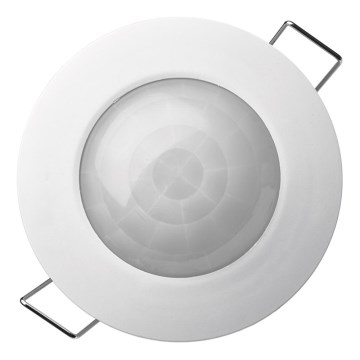 Sensor de movimento embutido PIR B 360° 1200W/230V branco