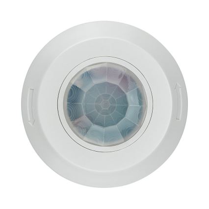 Sensor de movimento por infravermelhos 360° 200W/230V branco