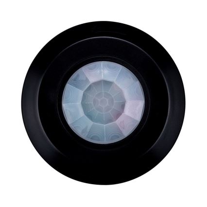 Sensor de movimento por infravermelhos 360° 200W/230V preto