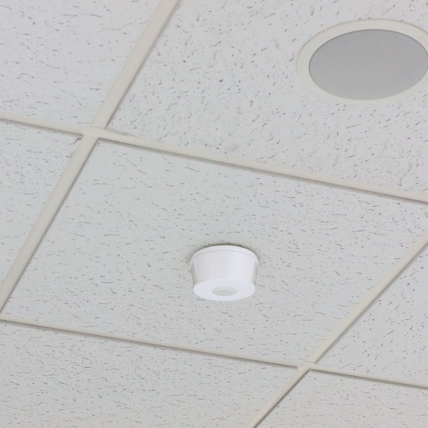 Sensor de movimento por infravermelhos 360° 230V branco