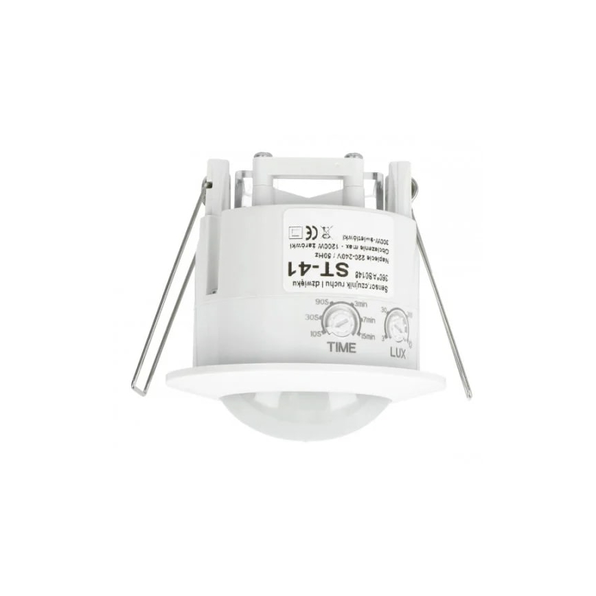 Sensor de movimento ST41 360 ° branco