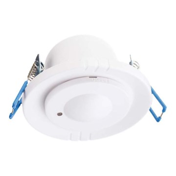 Sensor embutido de movimento por microondas 360° 230V branco