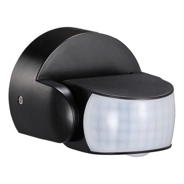 Sensor exterior de movimento por infravermelhos 180/360° 600W/230V IP65 preto