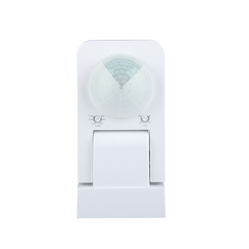 Sensor exterior de movimento por infravermelhos 360° 1000W/230V IP65 branco