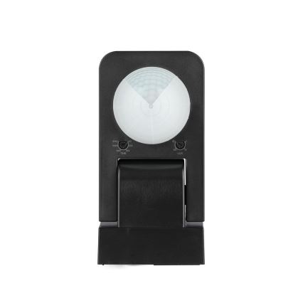 Sensor exterior de movimento por infravermelhos 360° 1000W/230V IP65 preto