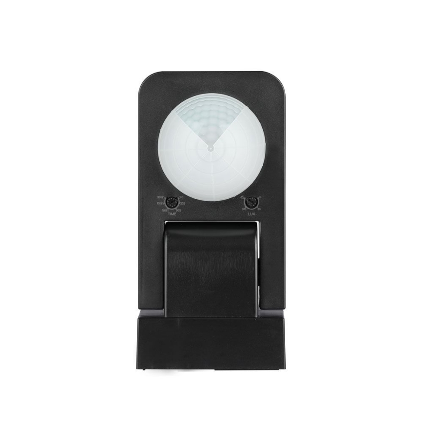 Sensor exterior de movimento por infravermelhos 360° 1000W/230V IP65 preto