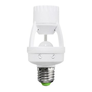 Sensor PIR para lâmpada branca E27