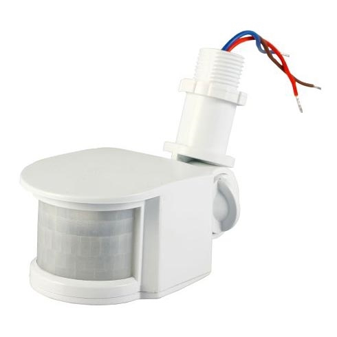 Sensor PIR T364 180° 230V/1200W para montagem num furo