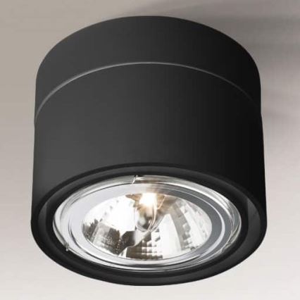 Shilo - Foco 1xGU10/15W/230V preto