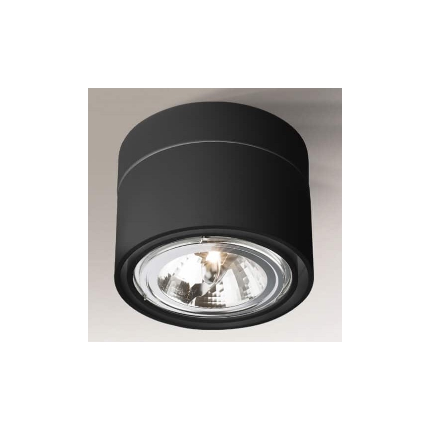 Shilo - Foco 1xGU10/15W/230V preto