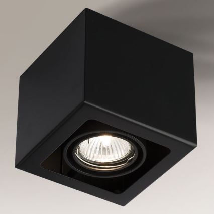 Shilo - Foco 1xGU10/15W/230V preto