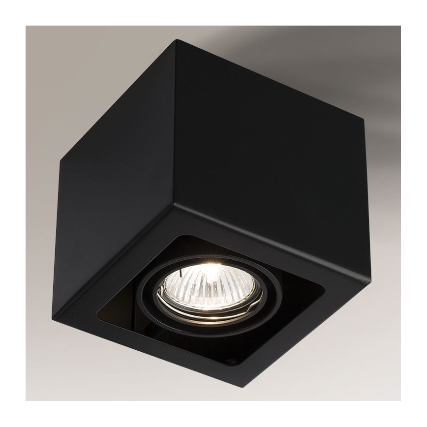 Shilo - Foco 1xGU10/15W/230V preto