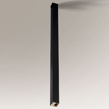 Shilo - Iluminação de teto 1xGU10/15W/230V preta