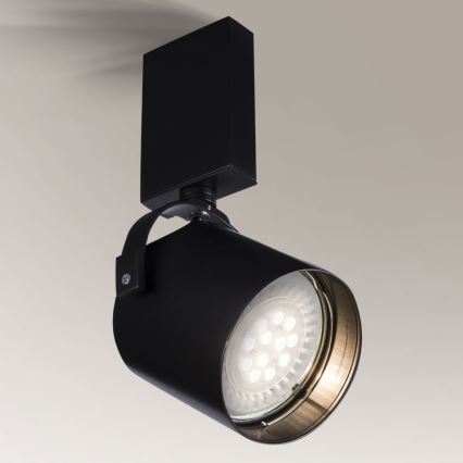Shilo - Foco 1xGU10/15W/230V preto