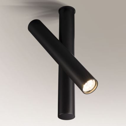 Shilo - Foco 1xGU10-MR11/15W/230V preto