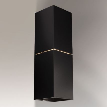 Shilo  - Iluminação de parede 1xG9/10W/230V preta