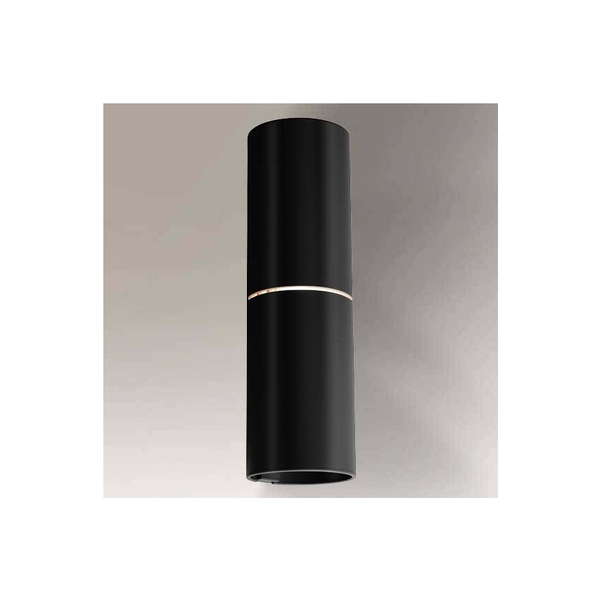 Shilo - Iluminação de teto 1xG9/10W/230V preta
