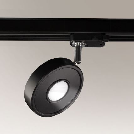 Shilo - Foco LED para sistema de carril LED/10W/230V preto