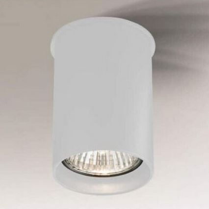 Shilo - Iluminação de teto 1xGU10/15W/230V 9 cm branca