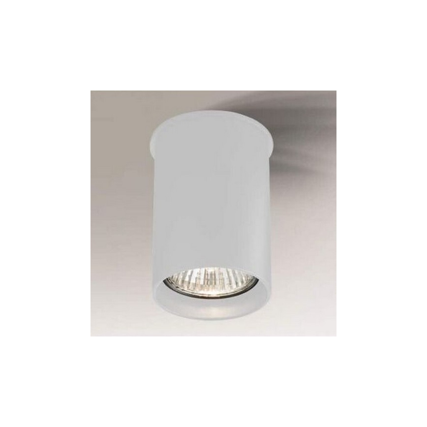 Shilo - Iluminação de teto 1xGU10/15W/230V 9 cm branca