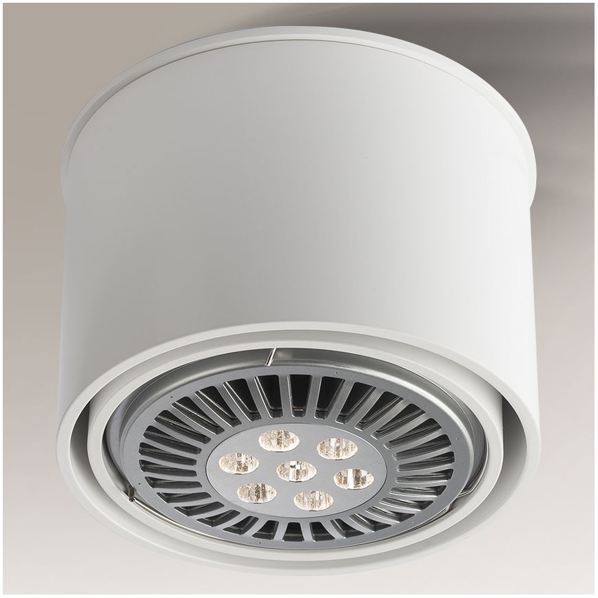 Shilo - Foco 1xGU10/15W/230V branco
