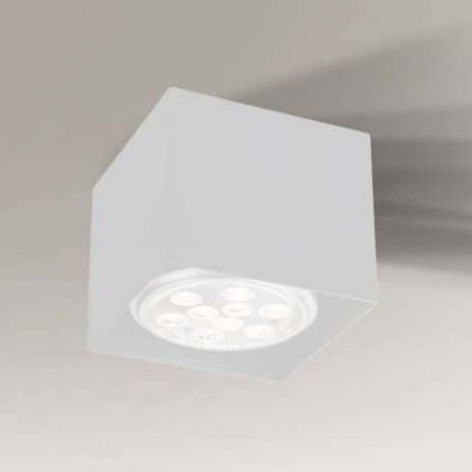 Shilo - Foco 1xGU10/15W/230V branco