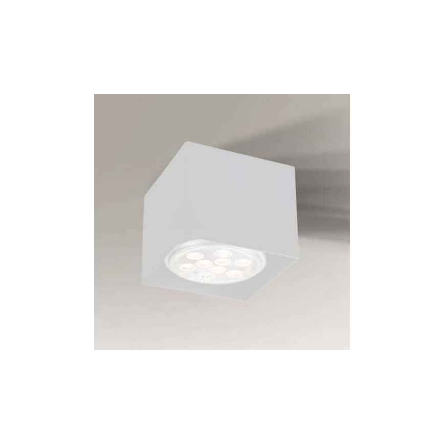 Shilo - Foco 1xGU10/15W/230V branco