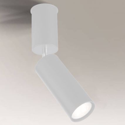 Shilo - Foco 1xGU10/15W/230V branco