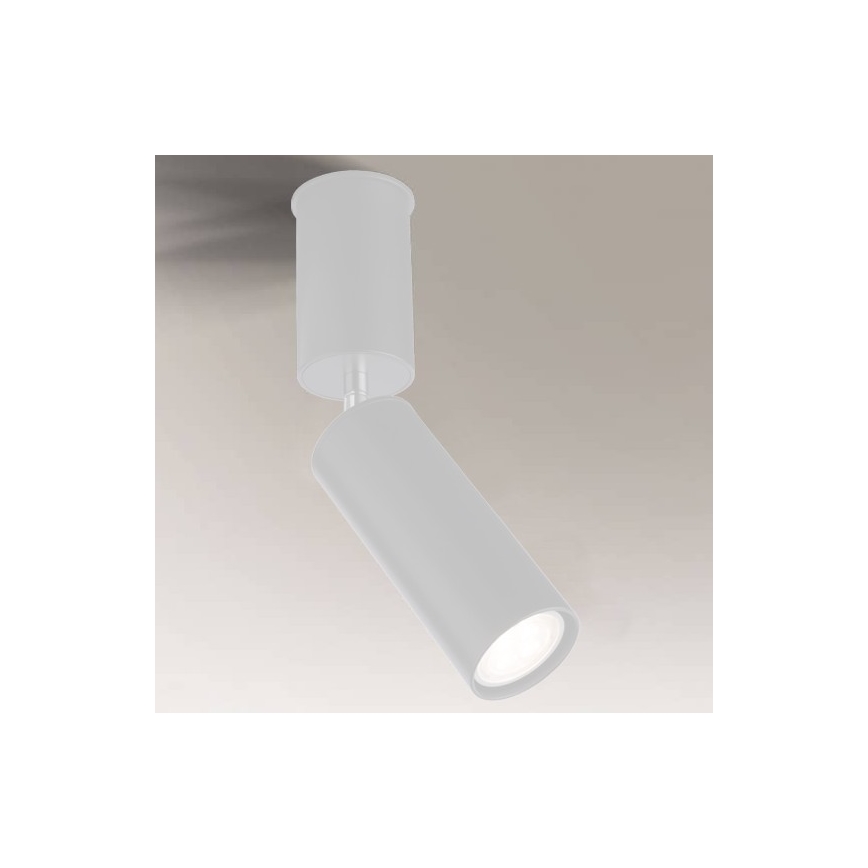Shilo - Foco 1xGU10/15W/230V branco