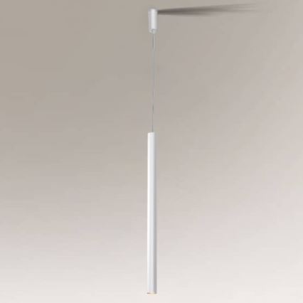Shilo - Candelabro suspenso 1xGU10-MR11/15W/230V branco