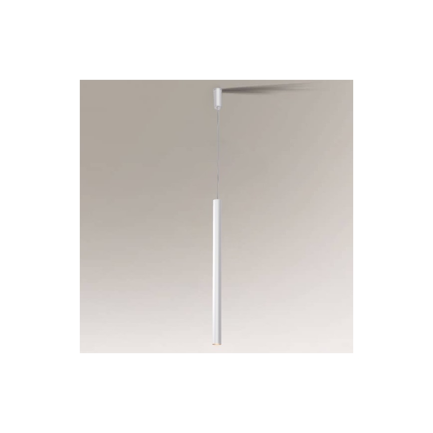 Shilo - Candelabro suspenso 1xGU10-MR11/15W/230V branco