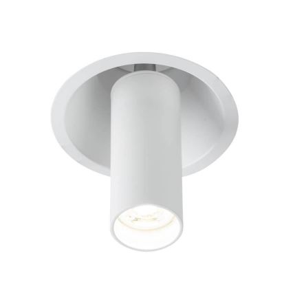 Shilo - Foco embutido 1xGU10/MR11/15W/230V diâmetro 11 cm branco