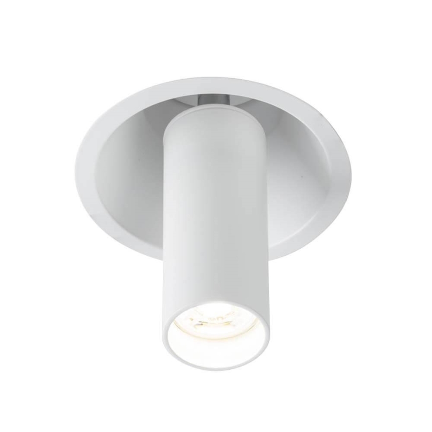 Shilo - Foco embutido 1xGU10/MR11/15W/230V diâmetro 11 cm branco