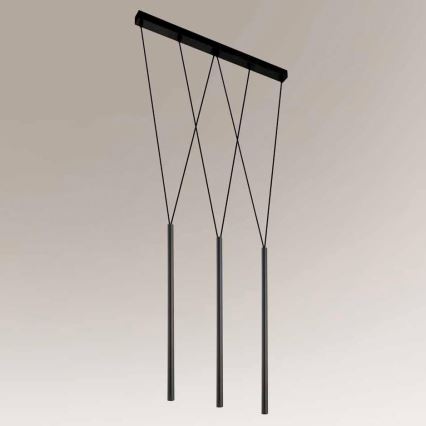 Shilo - Candelabro suspenso 3xG9/10W/230V