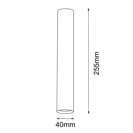 Shilo - Iluminação de teto de casa de banho 1xGU10-MR11/15W/230V IP44 preta