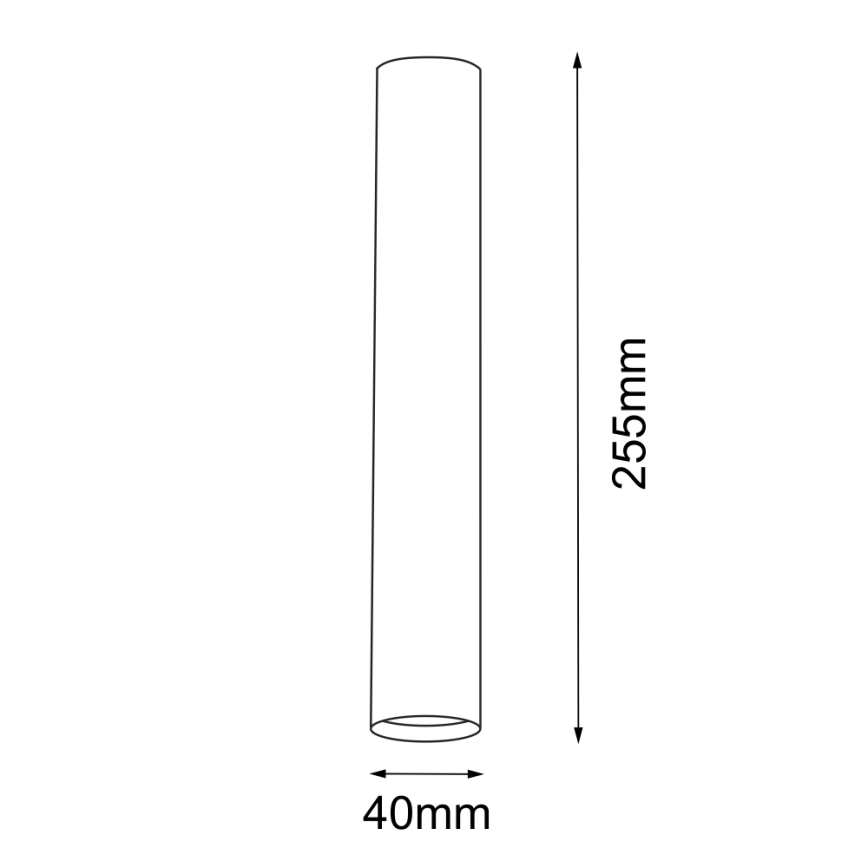 Shilo - Iluminação de teto de casa de banho 1xGU10-MR11/15W/230V IP44 preta