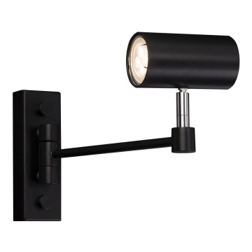 Shilo - Candeeiro de parede 1xGU10/15W/230V preto
