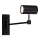 Shilo - Candeeiro de parede 1xGU10/15W/230V preto