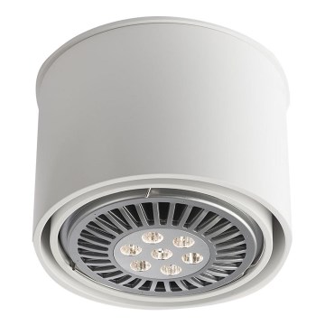 Shilo - Foco 1xGU10/15W/230V branco