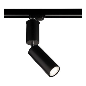 Shilo - Foco num sistema de carril 1xGU10/15W/230V preto