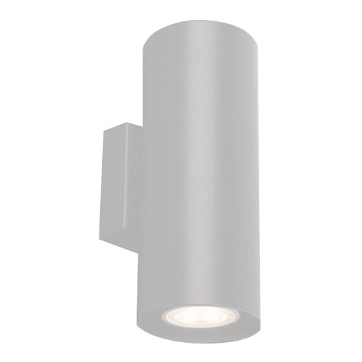 Shilo - Iluminação de parede 2xGU10/15W/230V branca