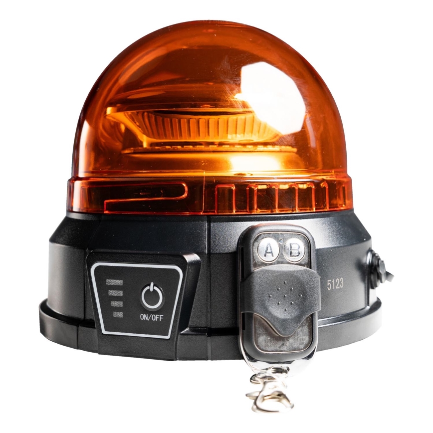 Sinalizador de aviso LED LED/12-24V IP65 + comando