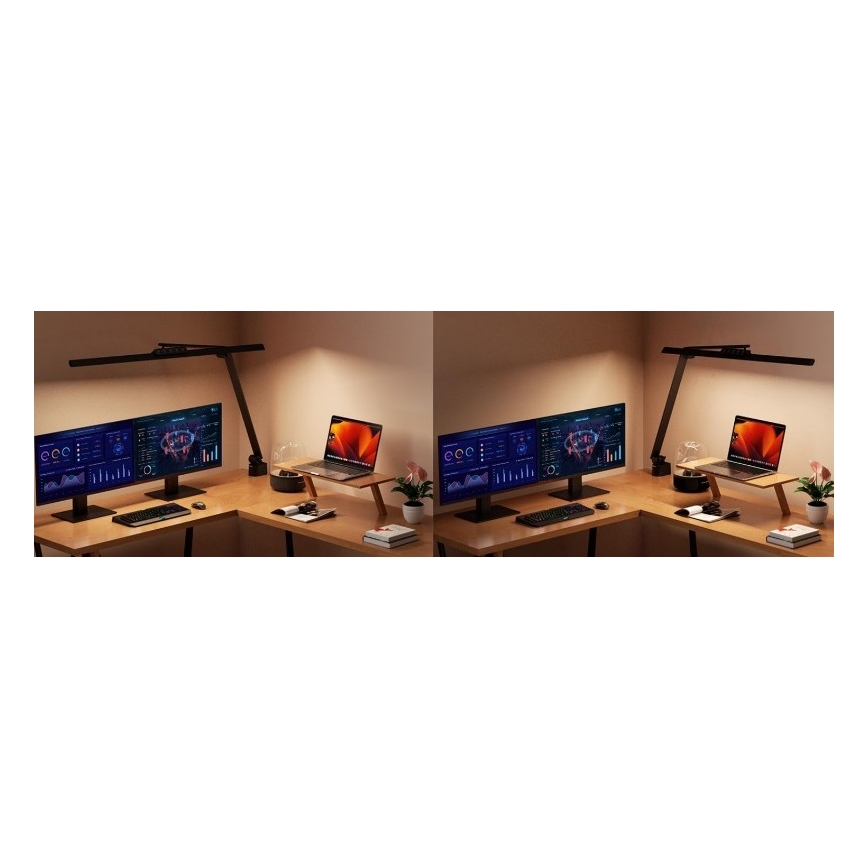 Sinclair - Candeeiro de mesa táctil LED com regulação LGS LED/18W/230V 2700-6500K CRI 95